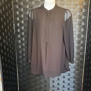 Elegant Black Blouse Anne Klein 1X NWT